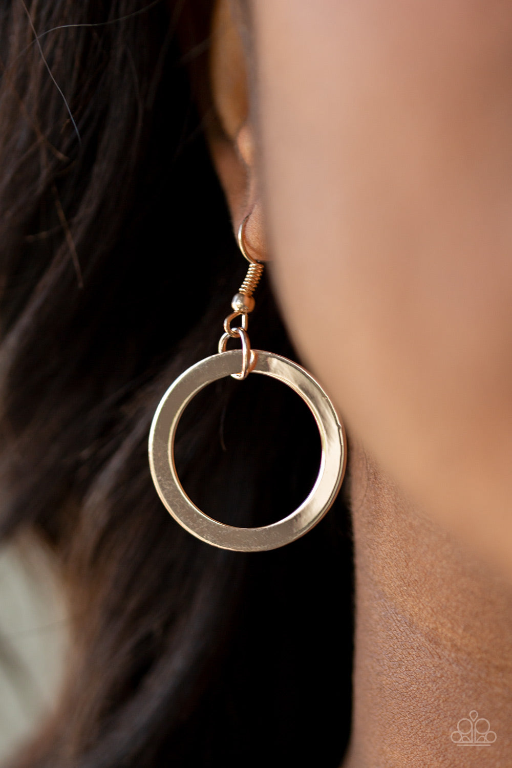 Paparazzi Accessories - In Full Orbit - Rose Gold necklace