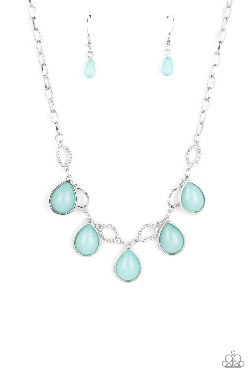 Paparazzi Accessories - Majestically Mystic - Blue Necklace