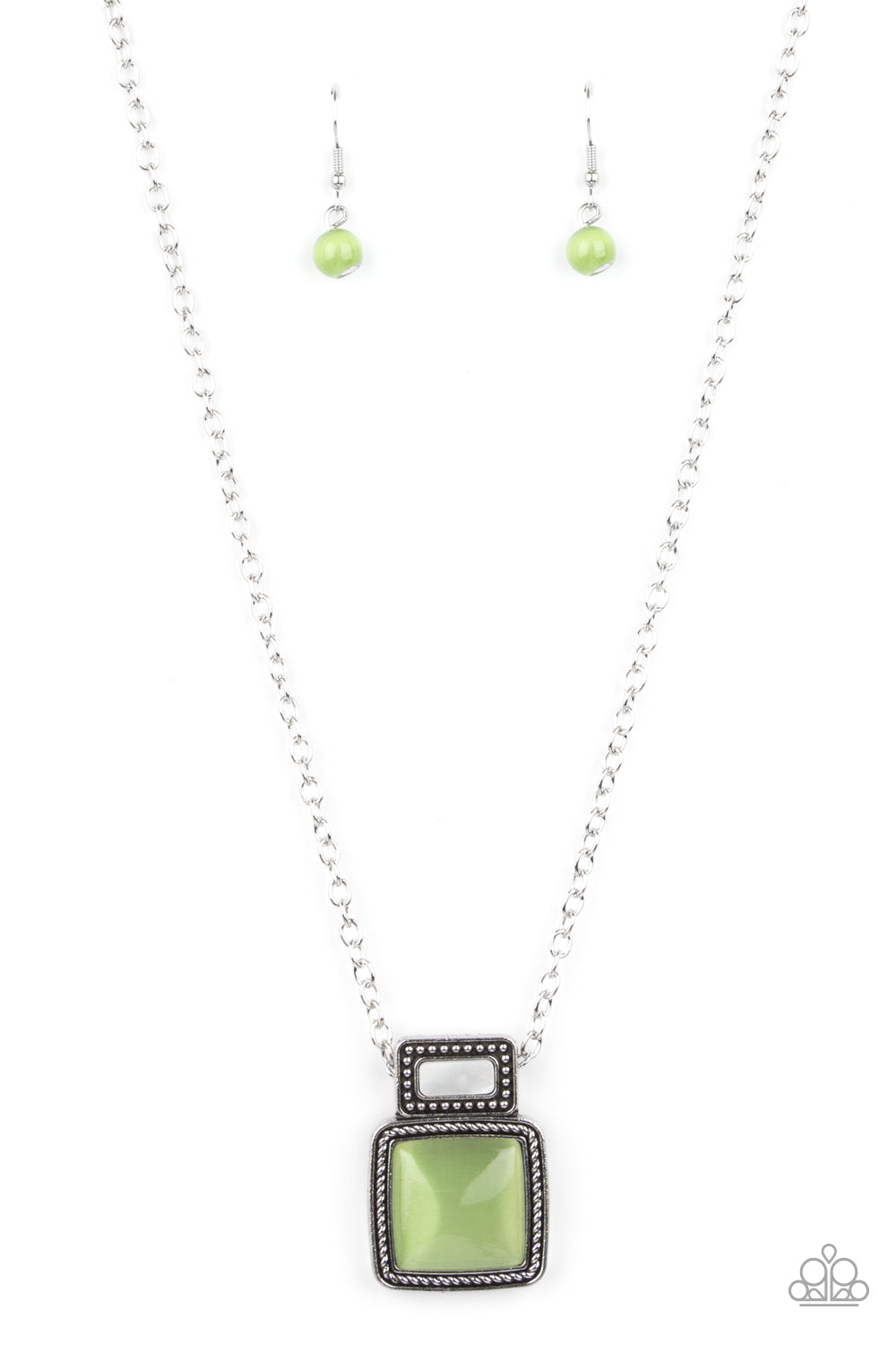 Paparazzi Accessories - Ethereally Elemental - Green Necklace