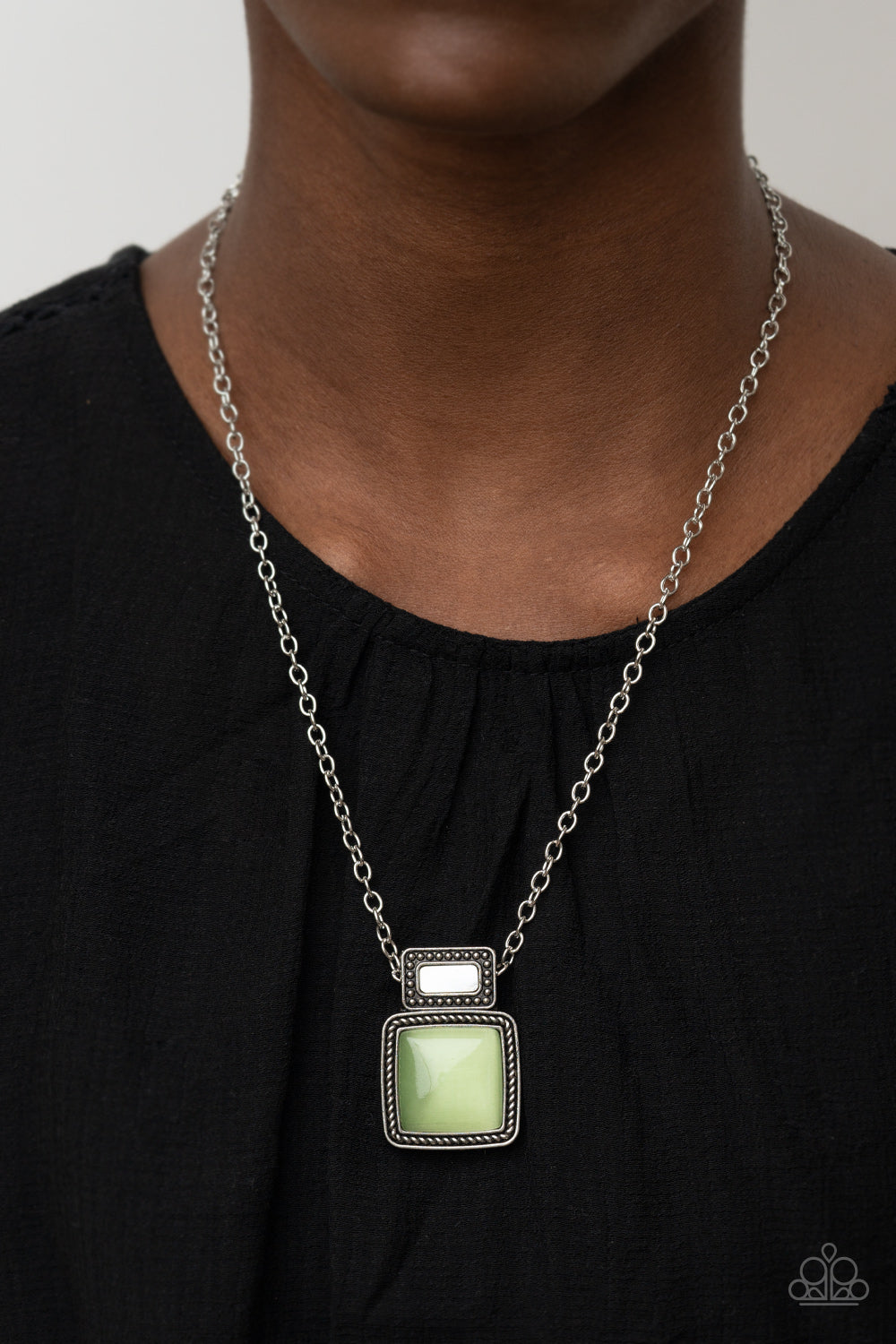 Paparazzi Accessories - Ethereally Elemental - Green Necklace
