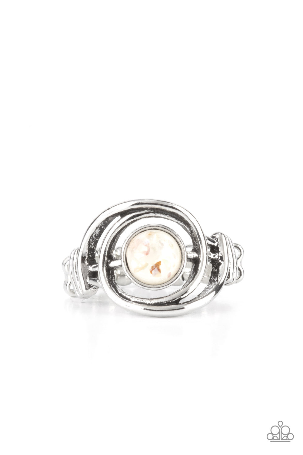 Paparazzi Accessories - Celestial Karma - White Ring