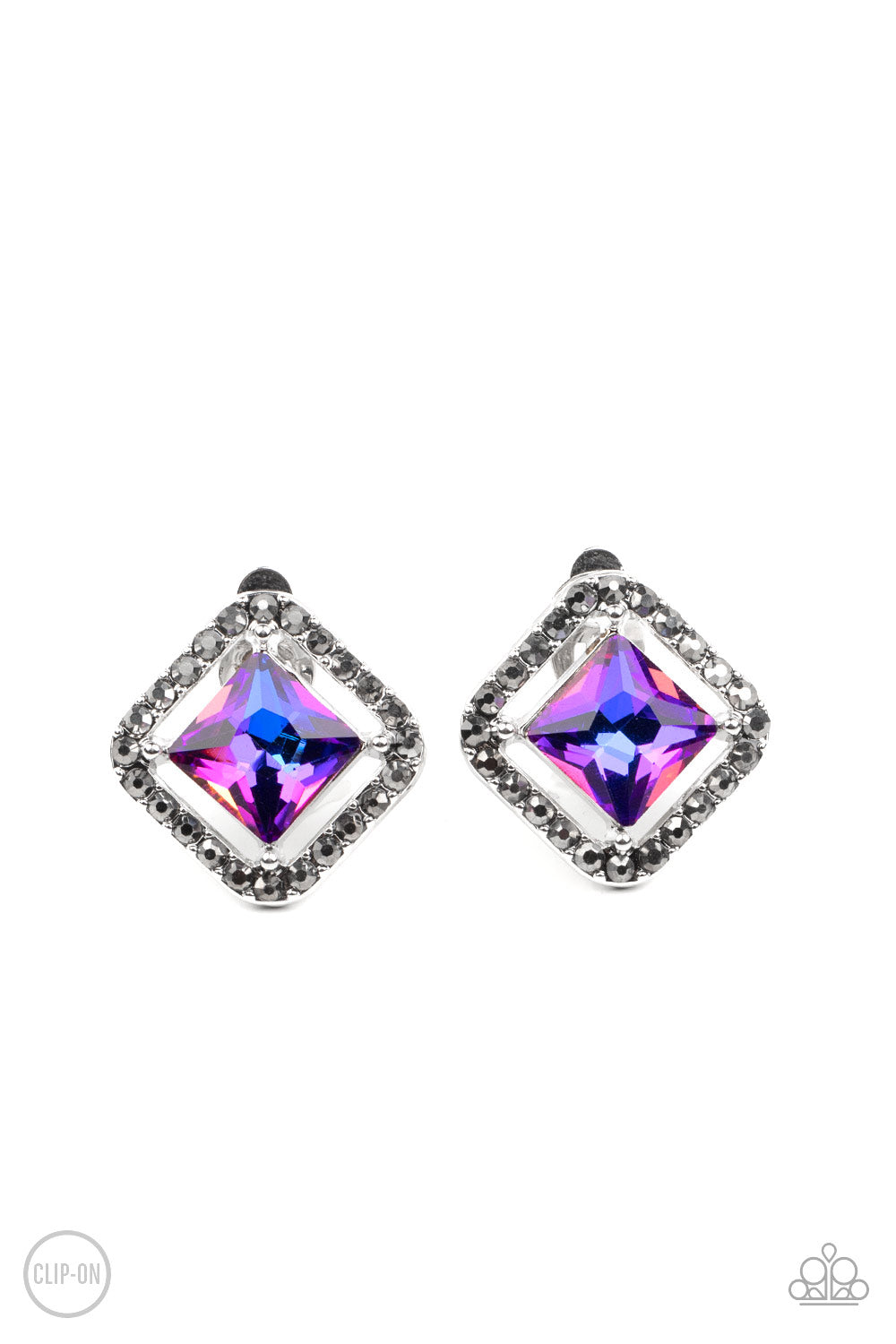 Paparazzi Accessories - Cosmic Catwalk - Purple Earring