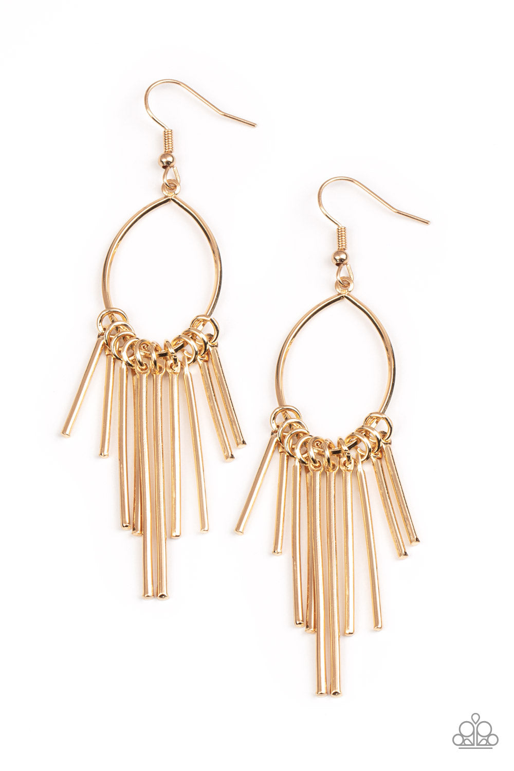 Paparazzi Accessories - Mood Swing - Gold Earring