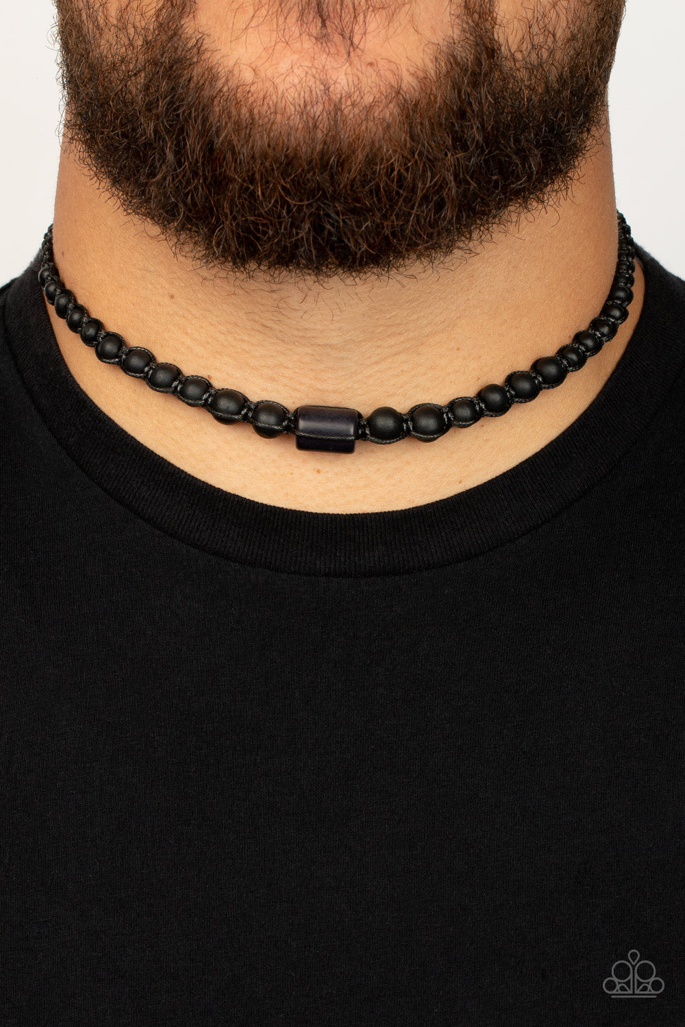 Paparazzi Accessories - Its A THAI - Black Necklace