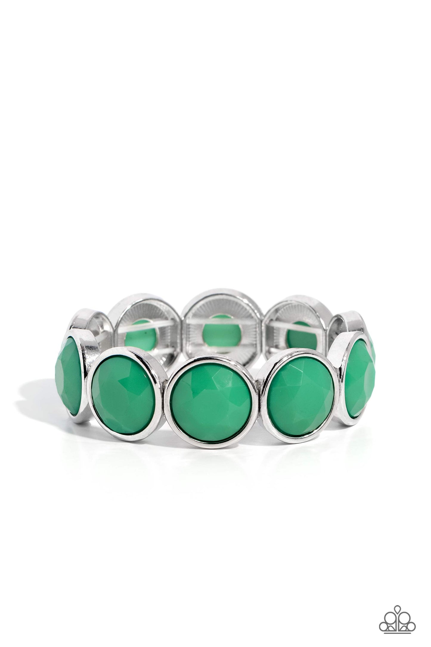Paparazzi Accessories - Long Live the Loud - Green Bracelet