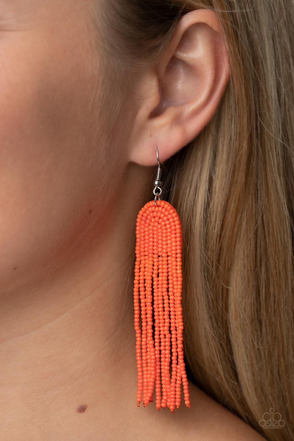 Paparazzi Accessories - Right as RAINBOW - Orange Earring