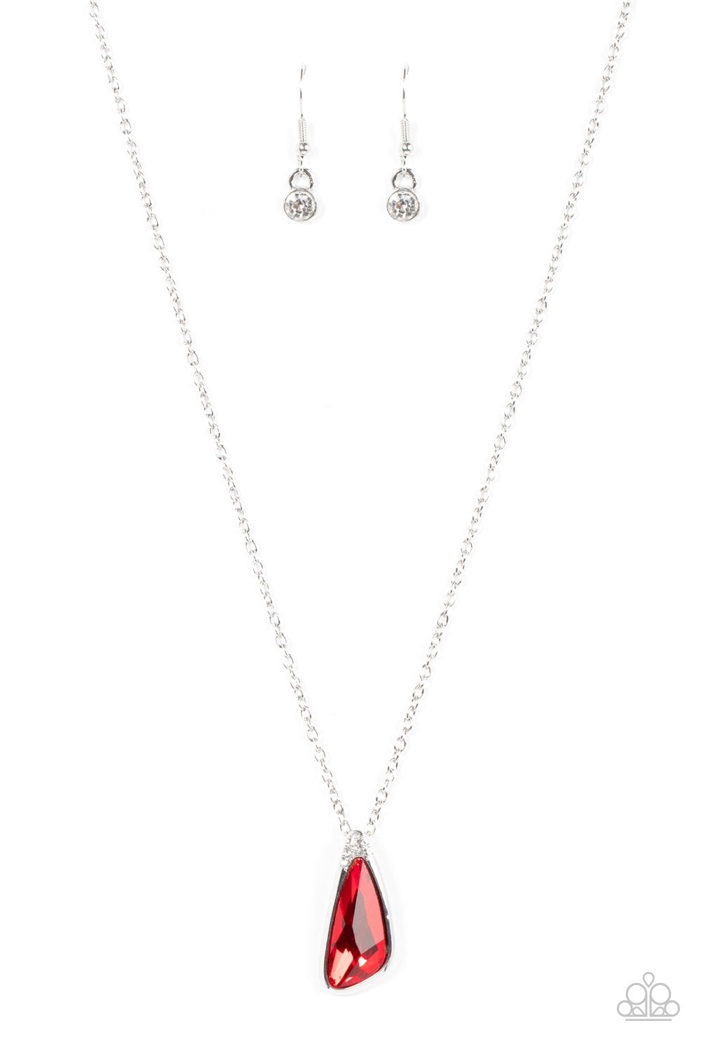 Paparazzi Accessories - Envious Extravagance - Red Necklace