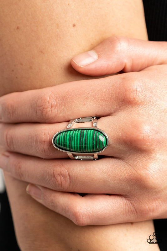 Paparazzi Accessories - Eco Expression - Green Ring