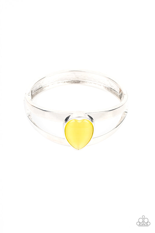 Paparazzi Accessories - Enhanced Enchantment - Yellow Bracelet