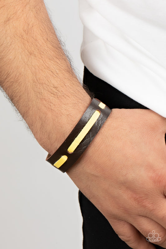 Paparazzi Accessories - Ride Easy - Yellow Bracelet
