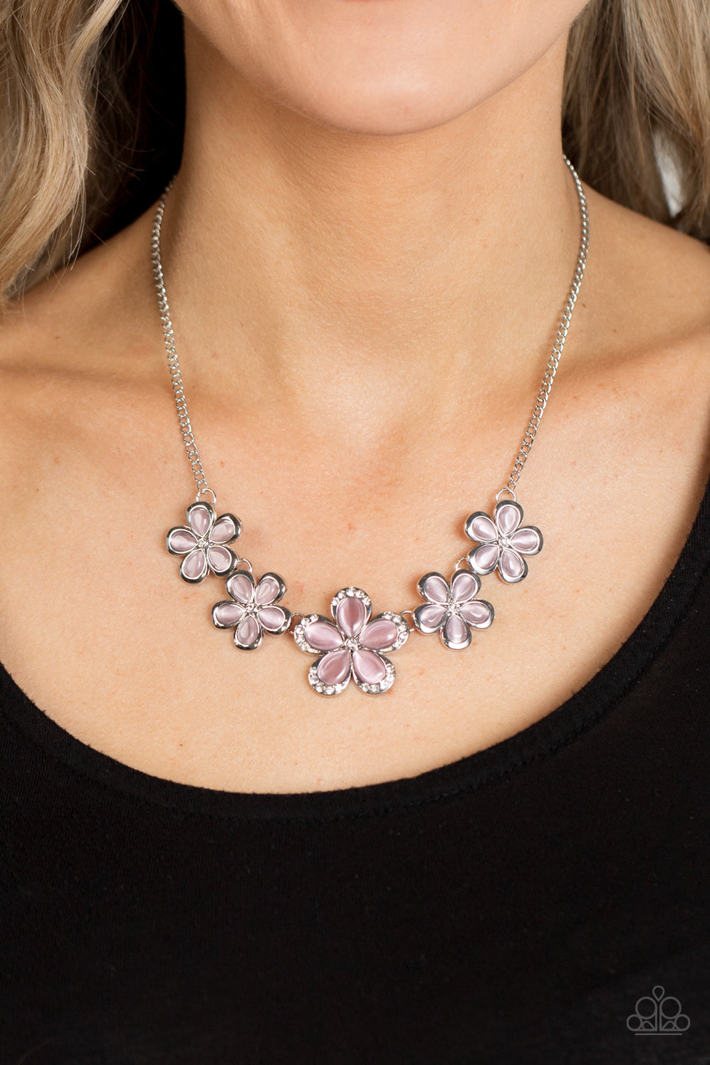 Paparazzi Accessories - Garden Daydream - Pink Necklace
