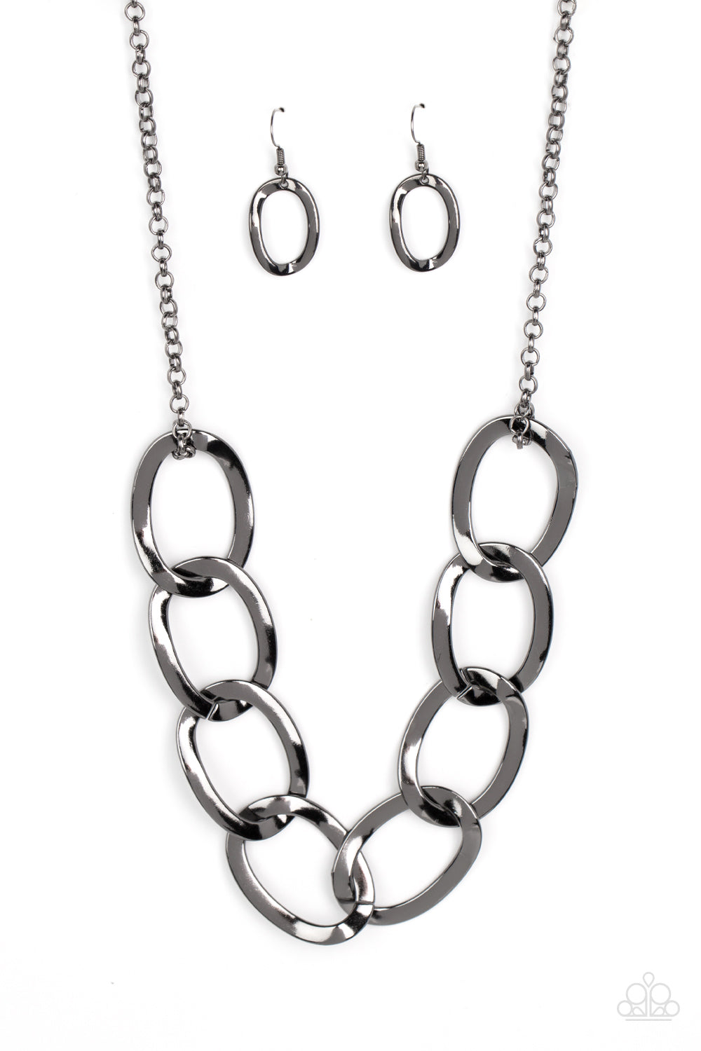 Paparazzi Accessories - Ive got the Power - Black Necklace