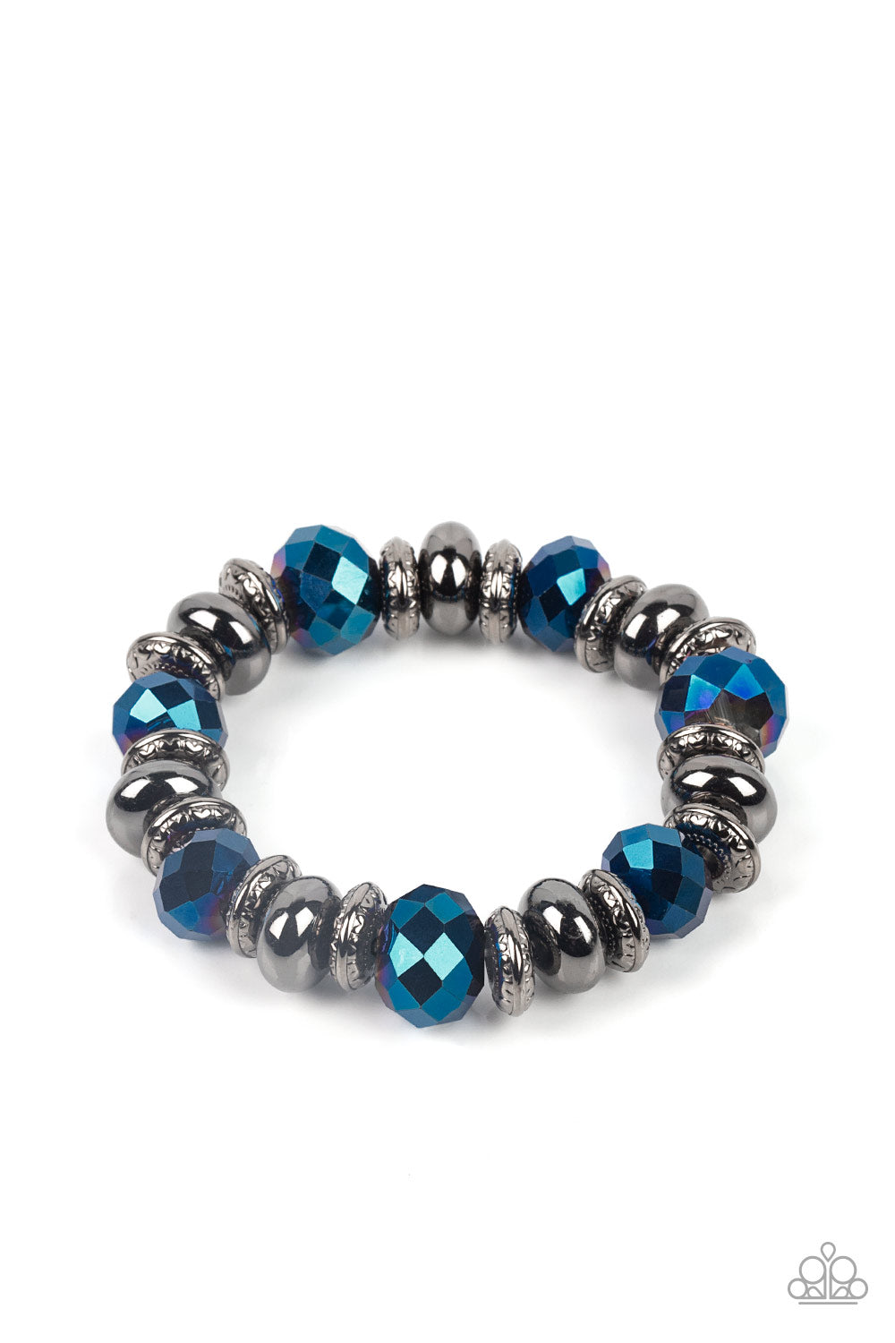Paparazzi Accessories - Power Pose - Blue Bracelet