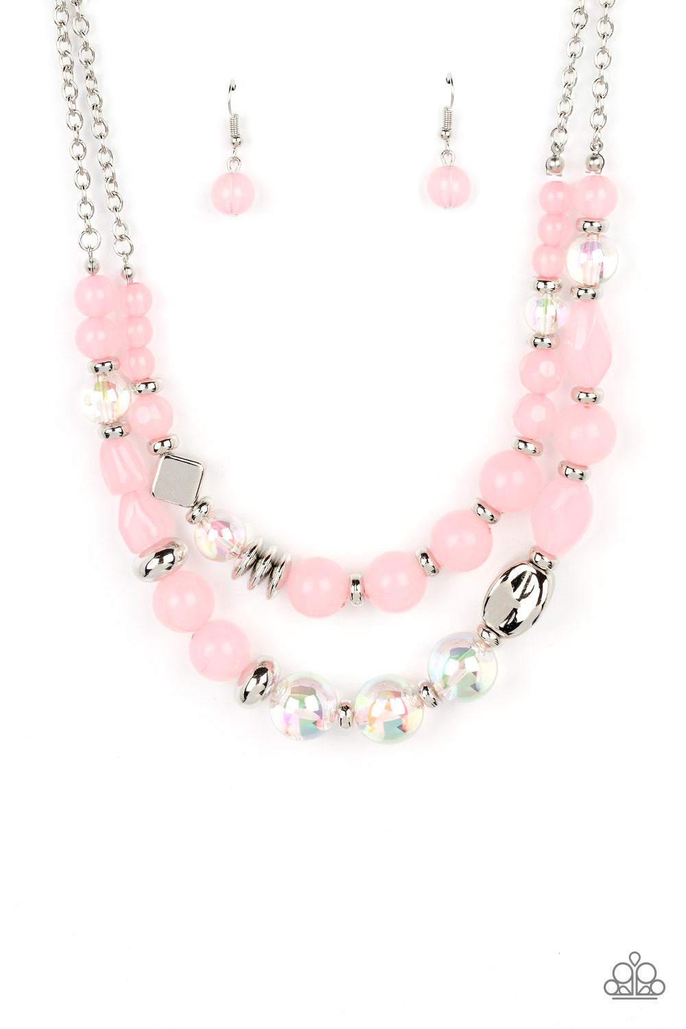 Paparazzi Accessories - Mere Magic - Pink Necklace