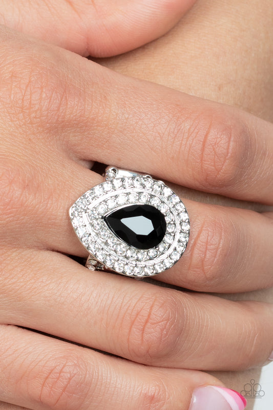 Paparazzi Accessories - Icy Indulgence - Black Ring