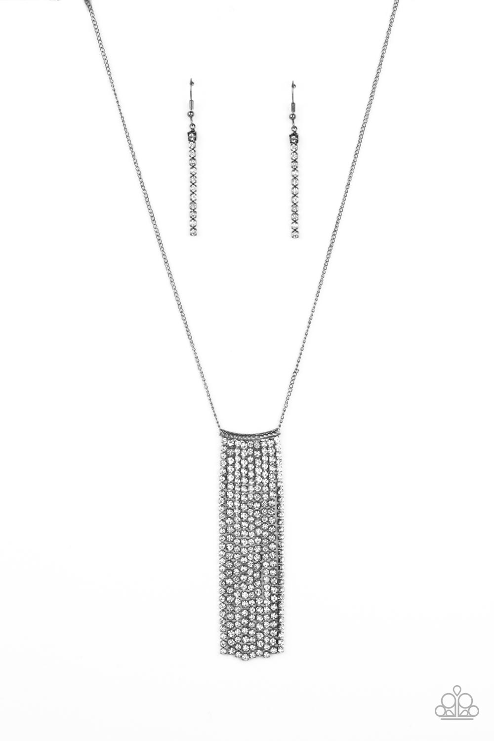 Paparazzi Accessories - Stellar Crescendo - Black Necklace