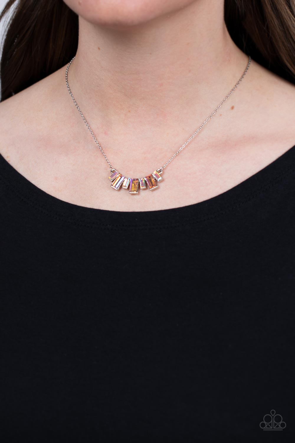 Paparazzi Accessories - Hype Girl Glamour - Multi Necklace