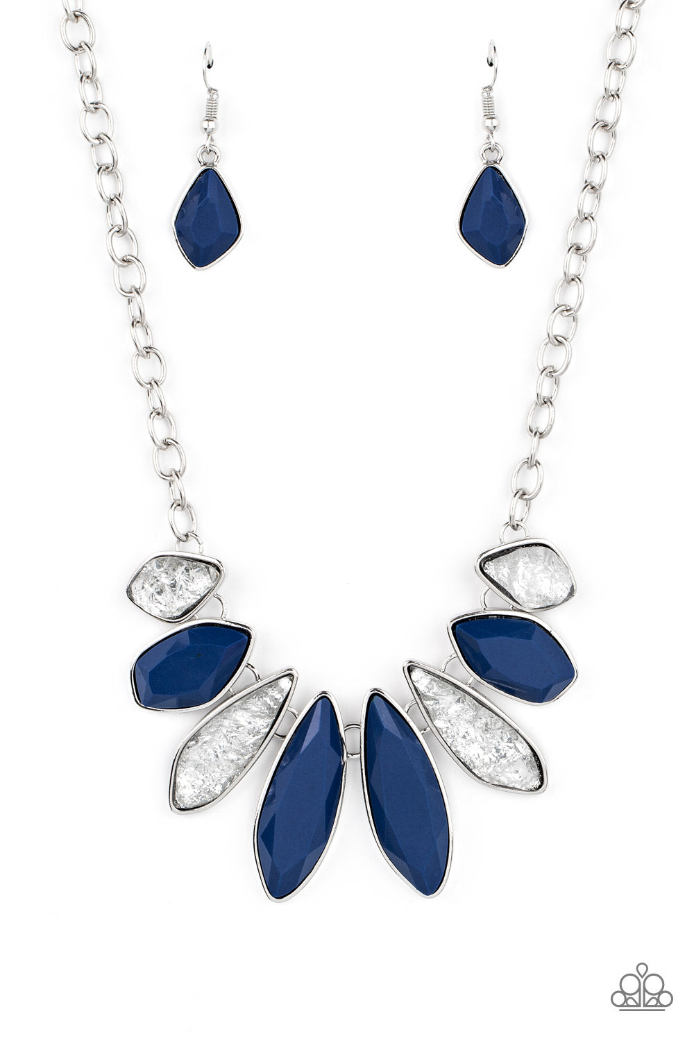 Paparazzi Accessories - Crystallized Couture - Blue Necklace