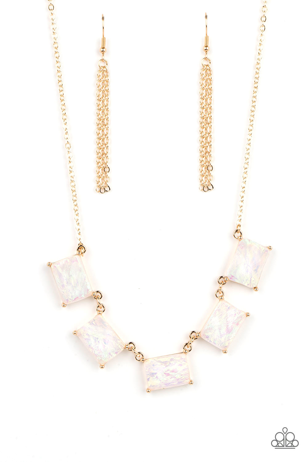 Paparazzi Accessories - Opalescent Oblivion - Gold Necklace