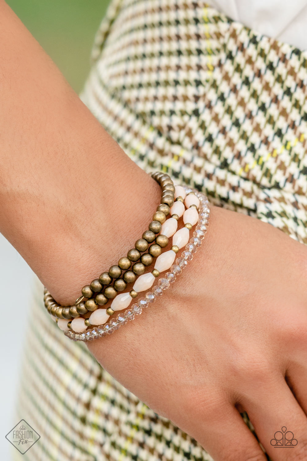 Paparazzi Accessories - Celestial Chapter - Brass Bracelet