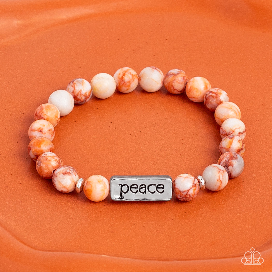 Paparazzi Accessories - Serene Season - Orange Bracelet