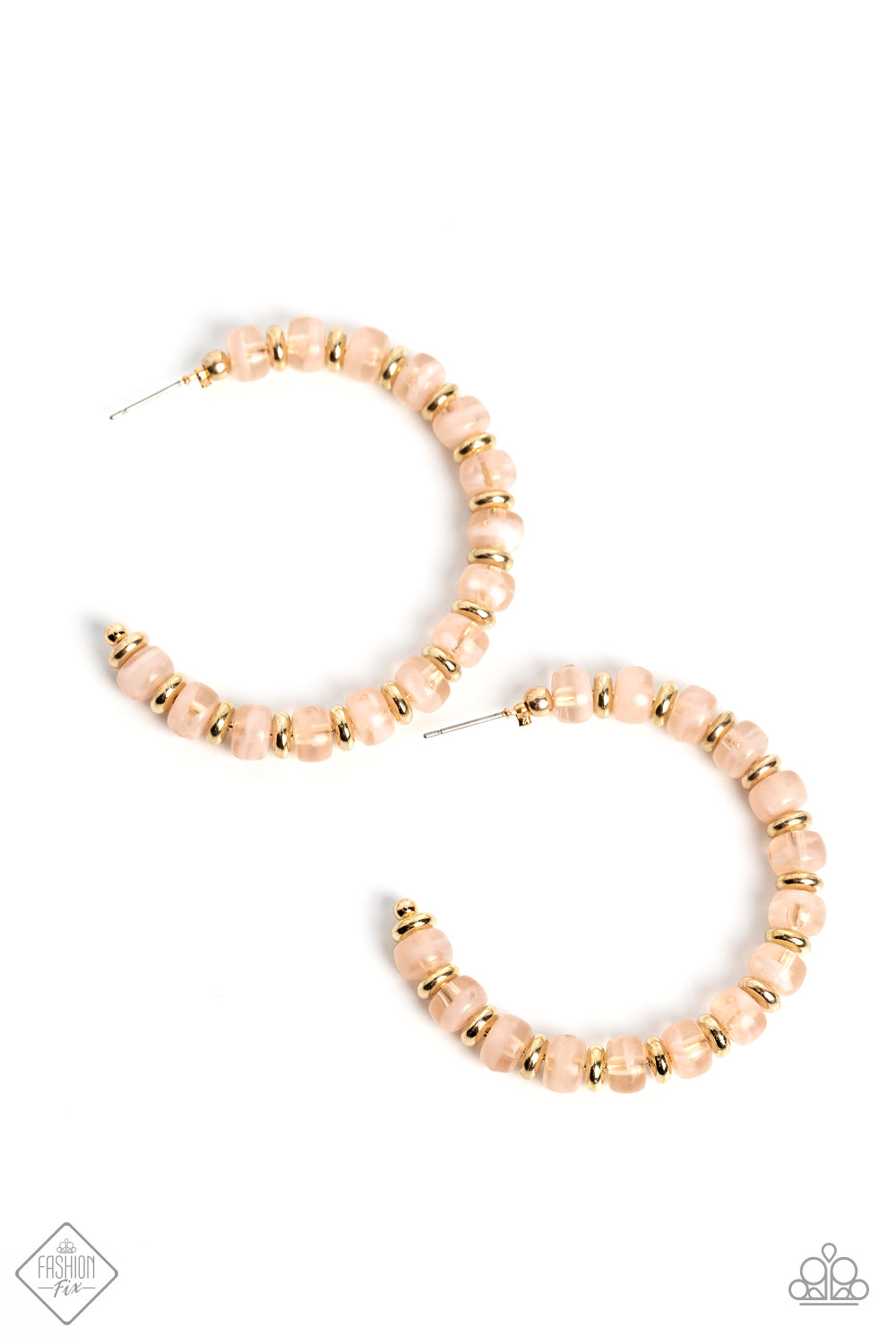 Paparazzi Accessories - Sunshine SLATE of Mind - Gold Earrings