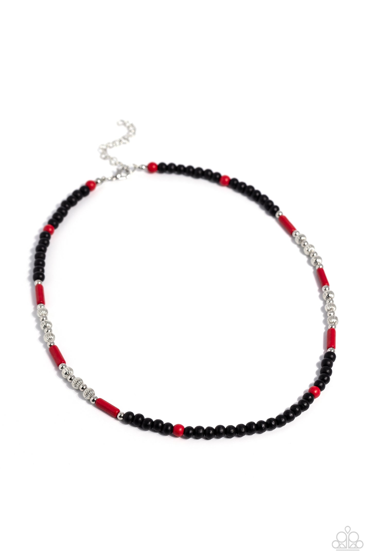 Paparazzi Accessories - Volcanic Valiance - Red Necklace