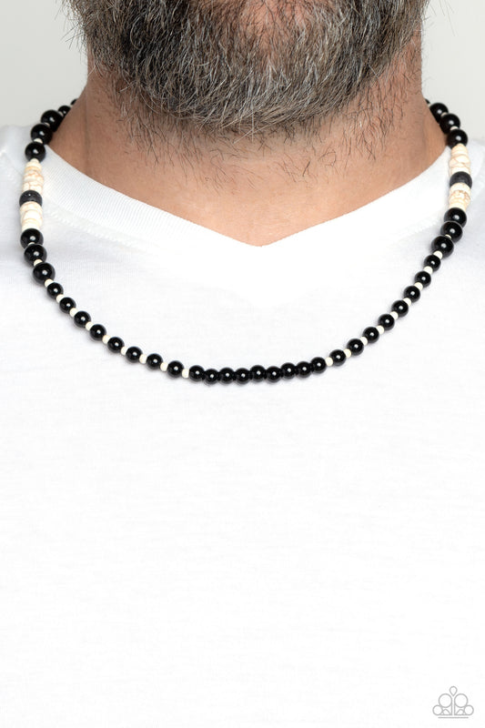 Paparazzi Accessories - Legendary Lava - White Necklace