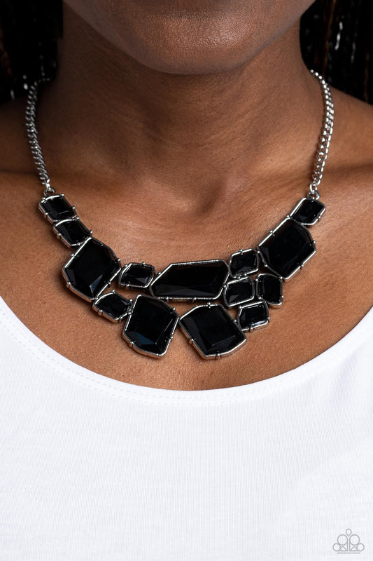 Paparazzi Accessories - Energetic Embers - Black Necklace