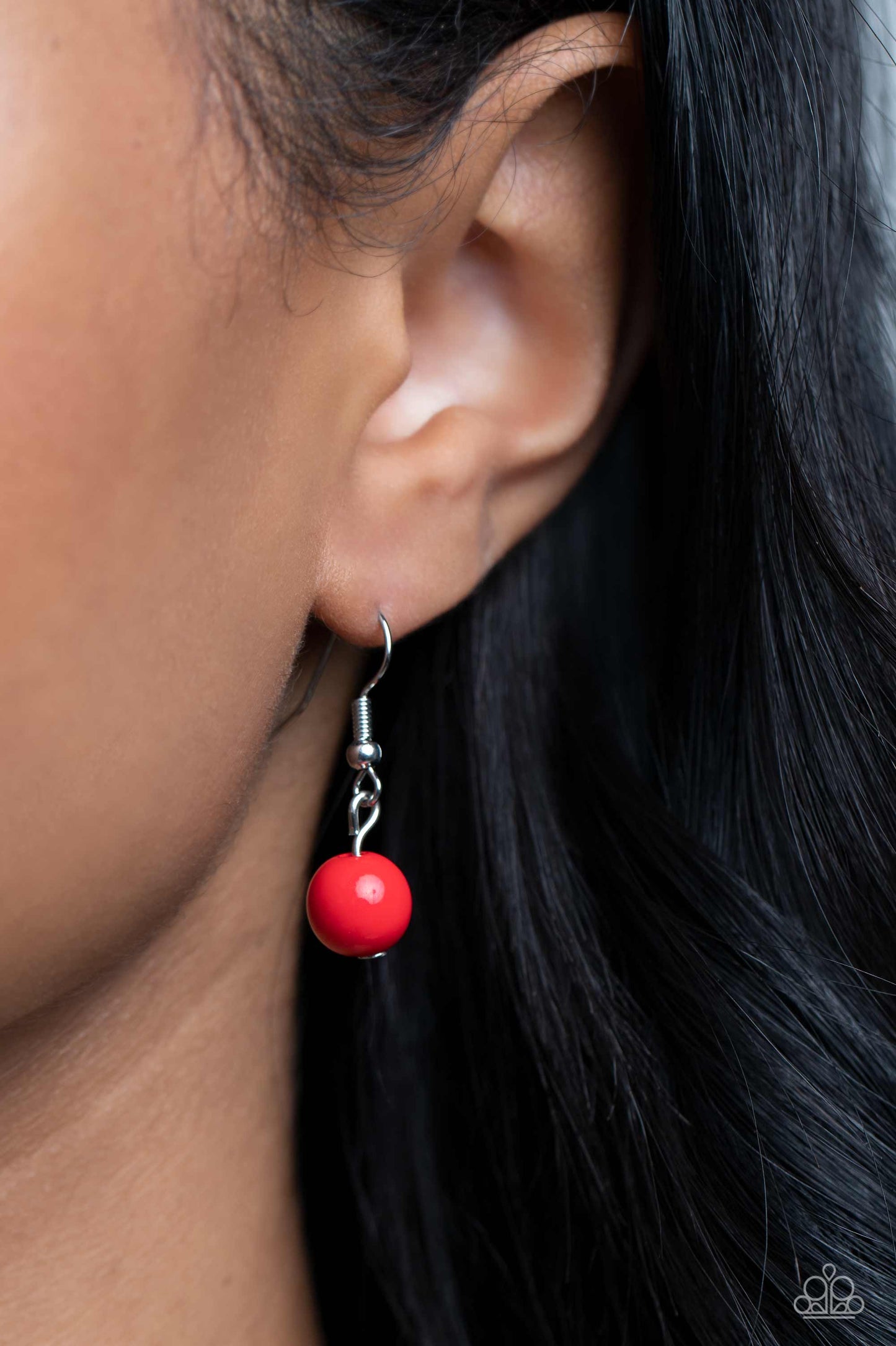 Paparazzi Accessories - Fetching Filigree - Red Necklace
