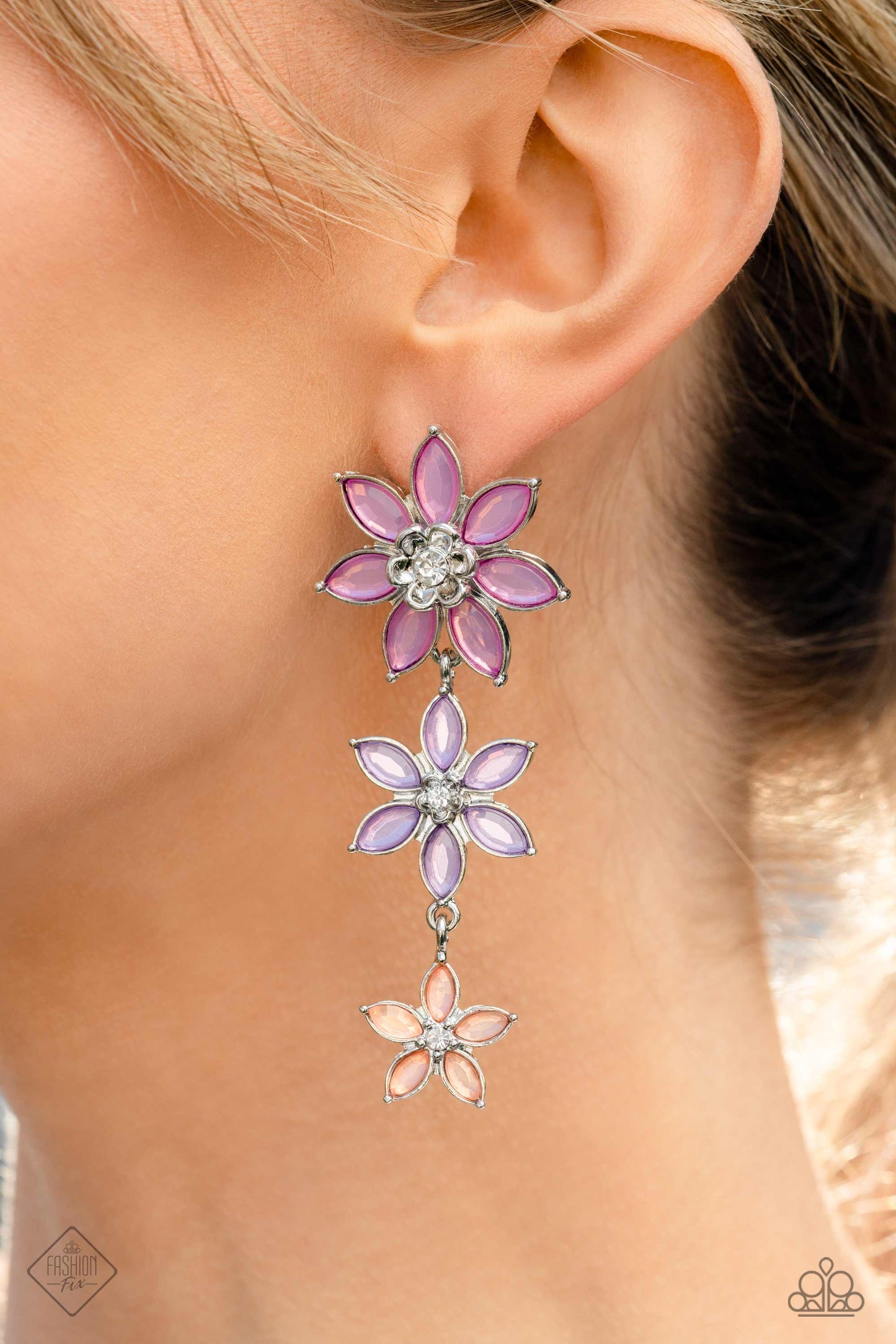 Paparazzi Accessories - Glimpses of Malibu #GM-0323 - Complete Set Multi & Purple