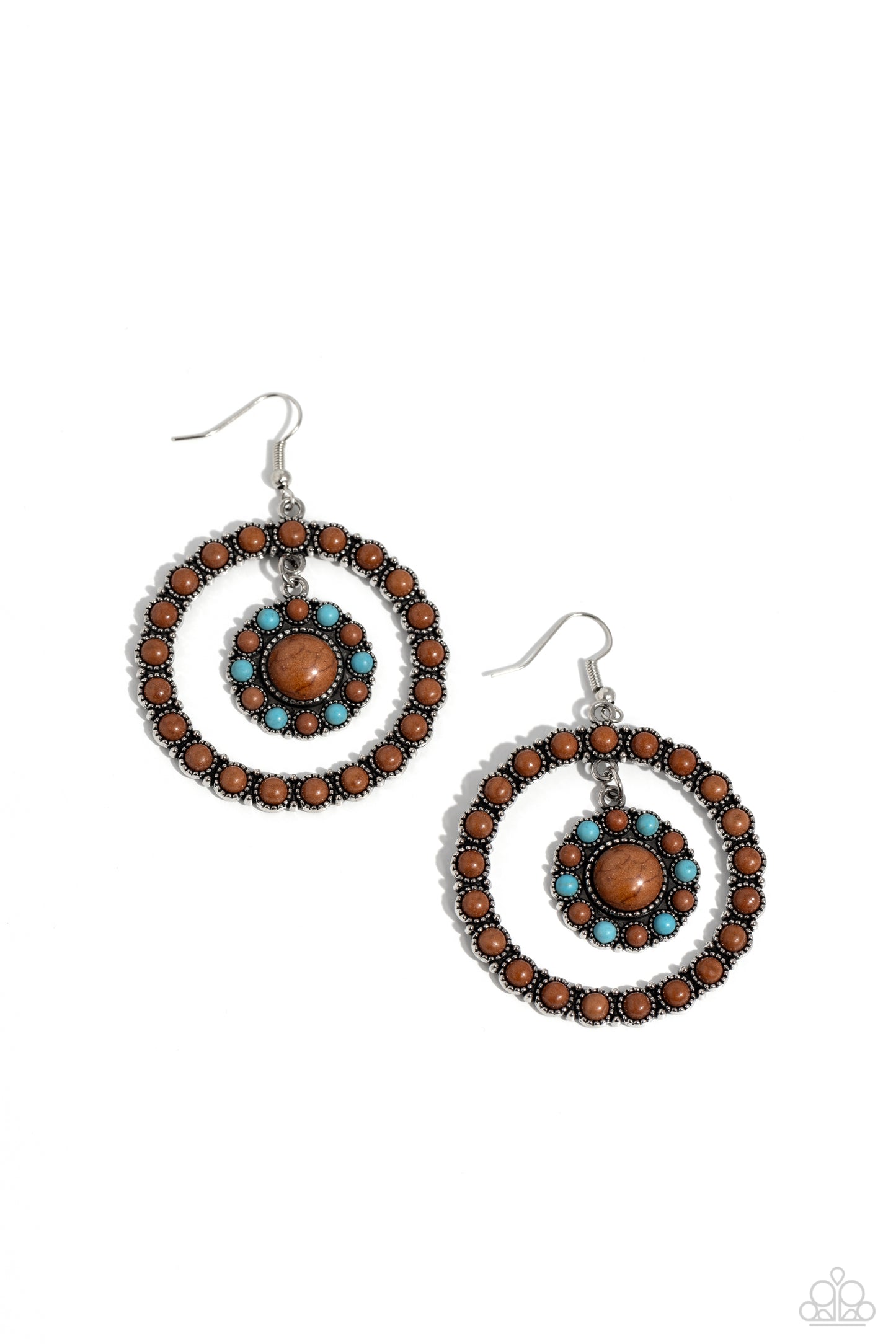 Paparazzi Accessories - Saguaro Sanctuary - Brown Earring