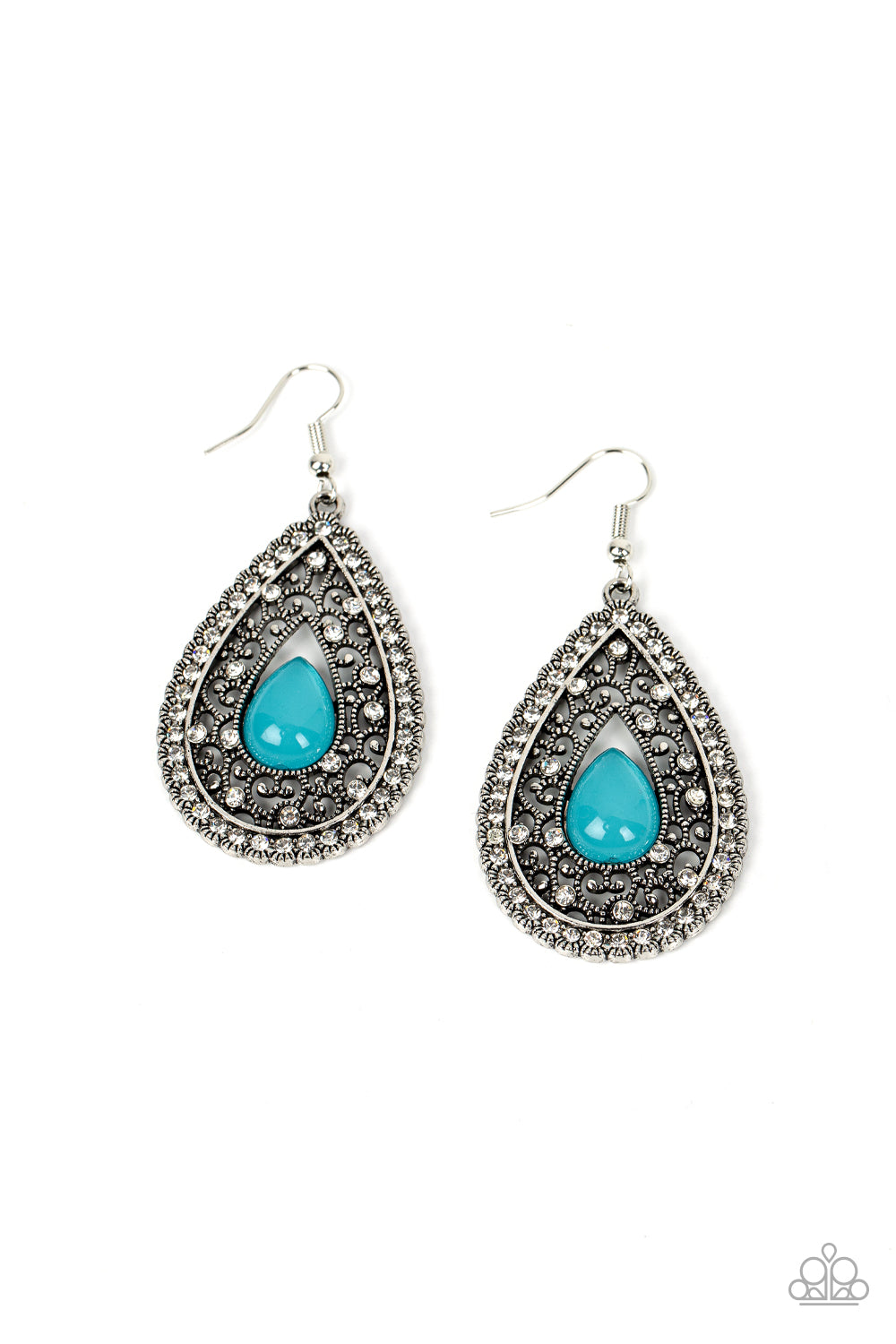 Paparazzi Accessories - Cloud Nine Couture - Blue Earring