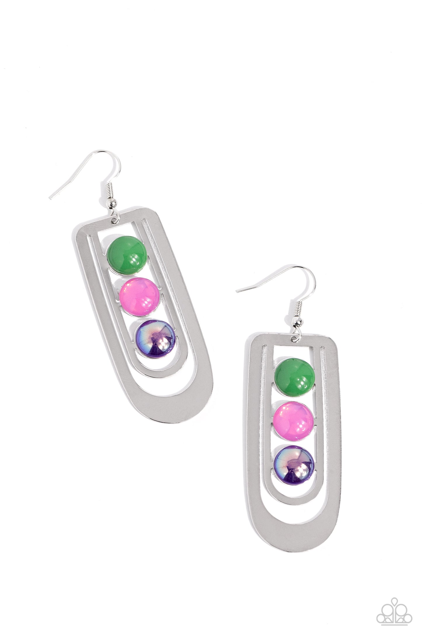 Paparazzi Accessories - Layered Lure - Multi Earrings