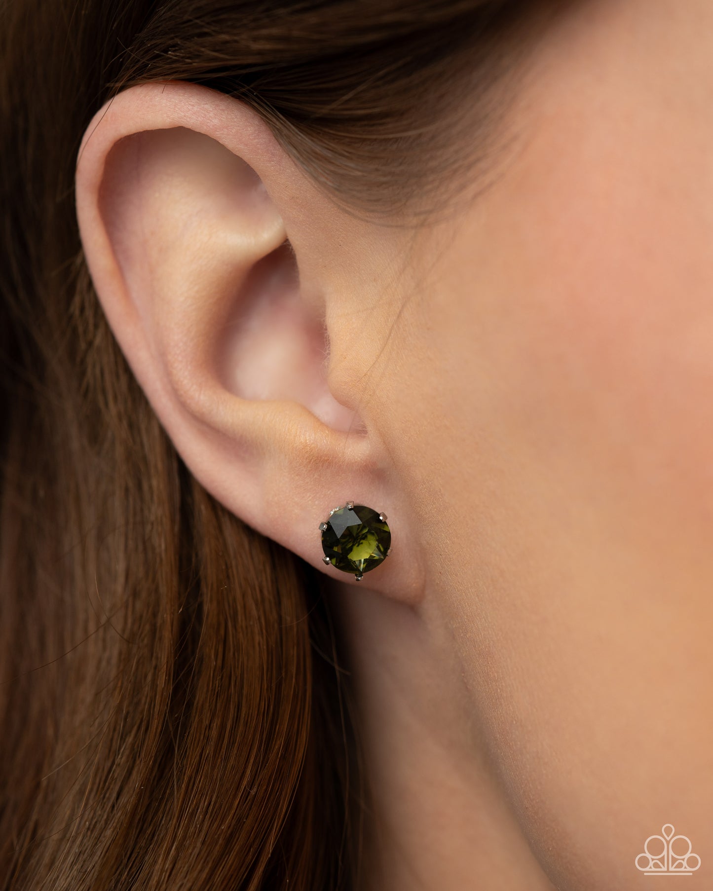 Paparazzi Accessories - Breathtaking Birthstone - Green Earring