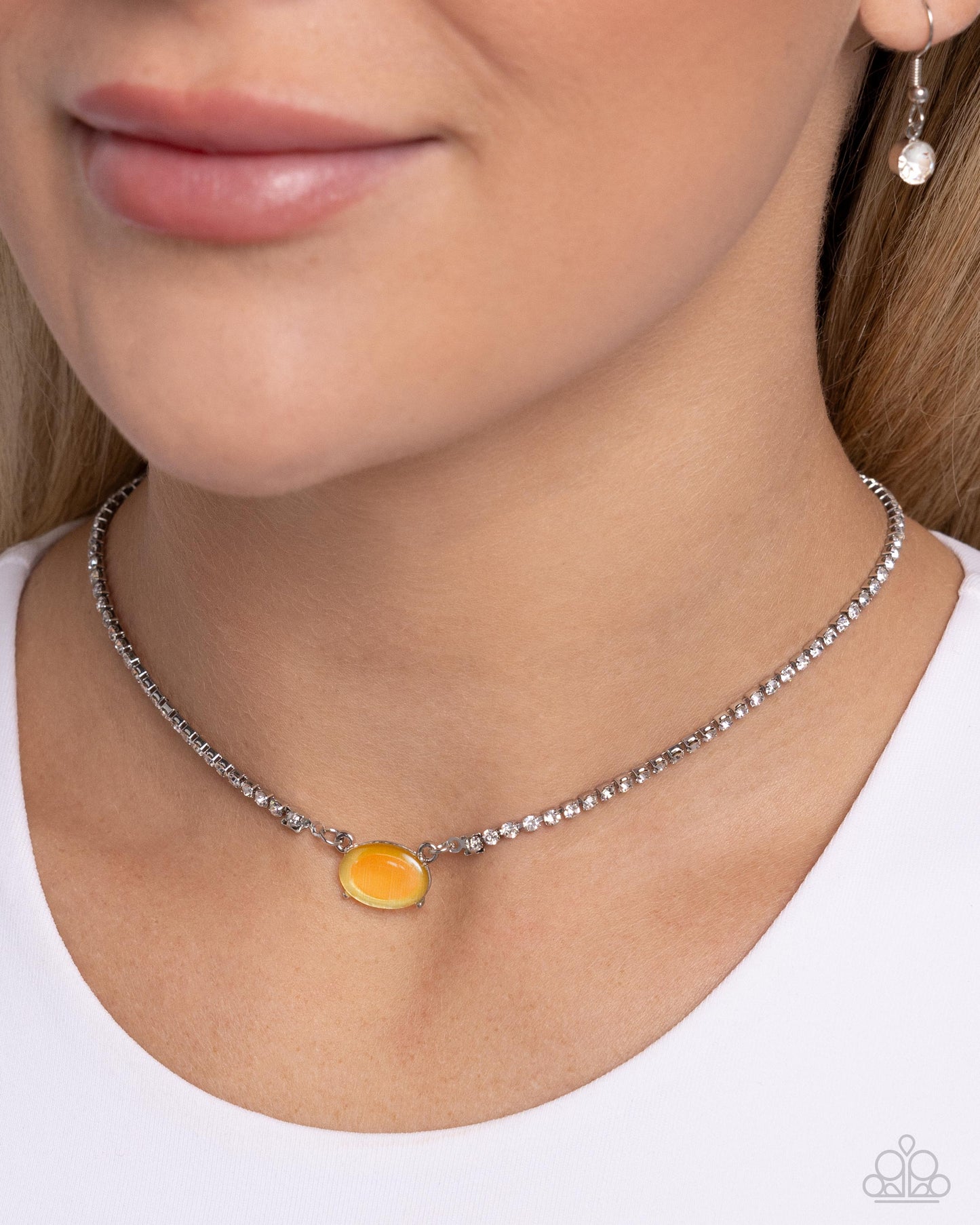 Paparazzi Accessories - Dynamic Delicacy - Yellow Necklace