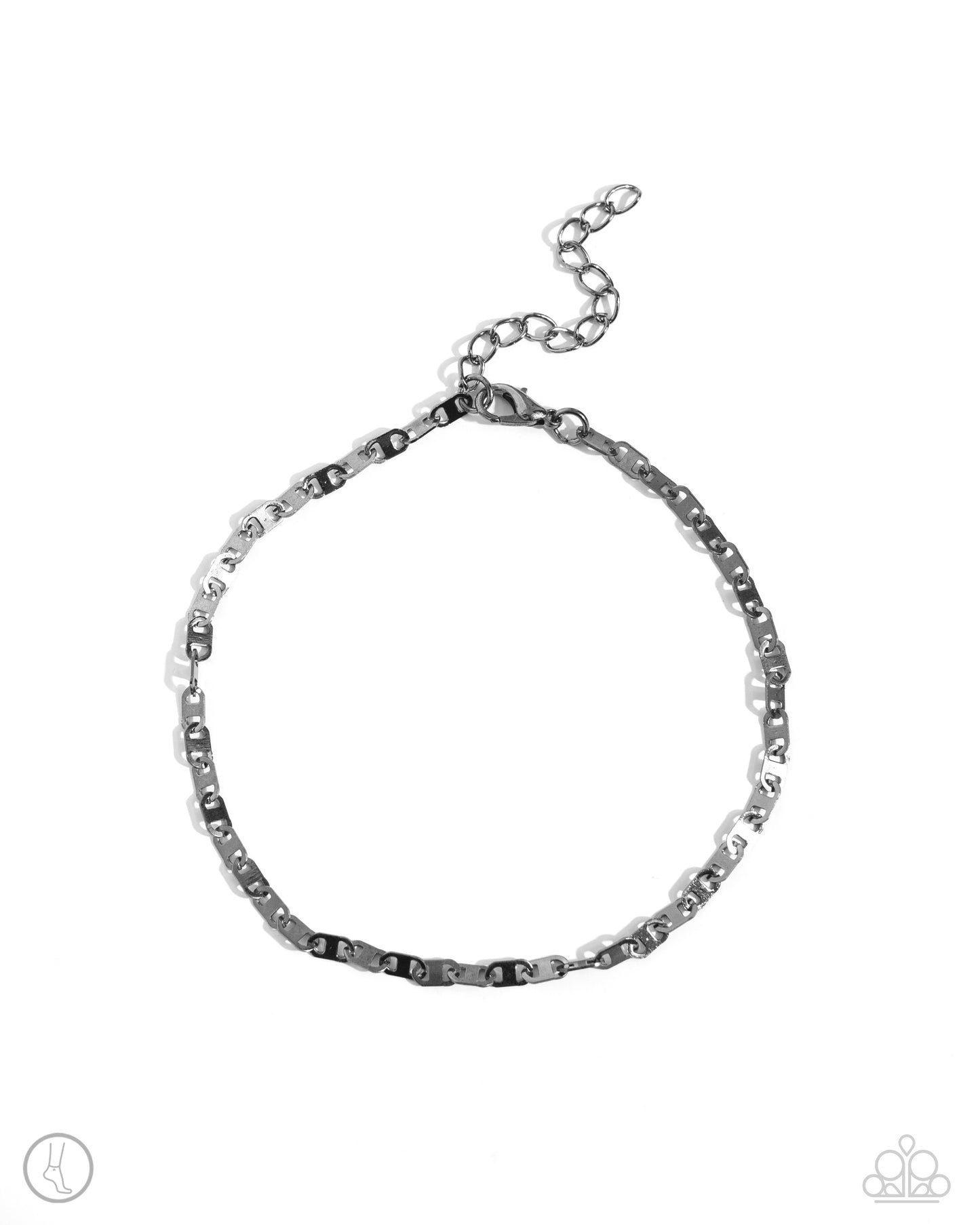 Paparazzi Accessories - Linked Legacy - Black Anklet