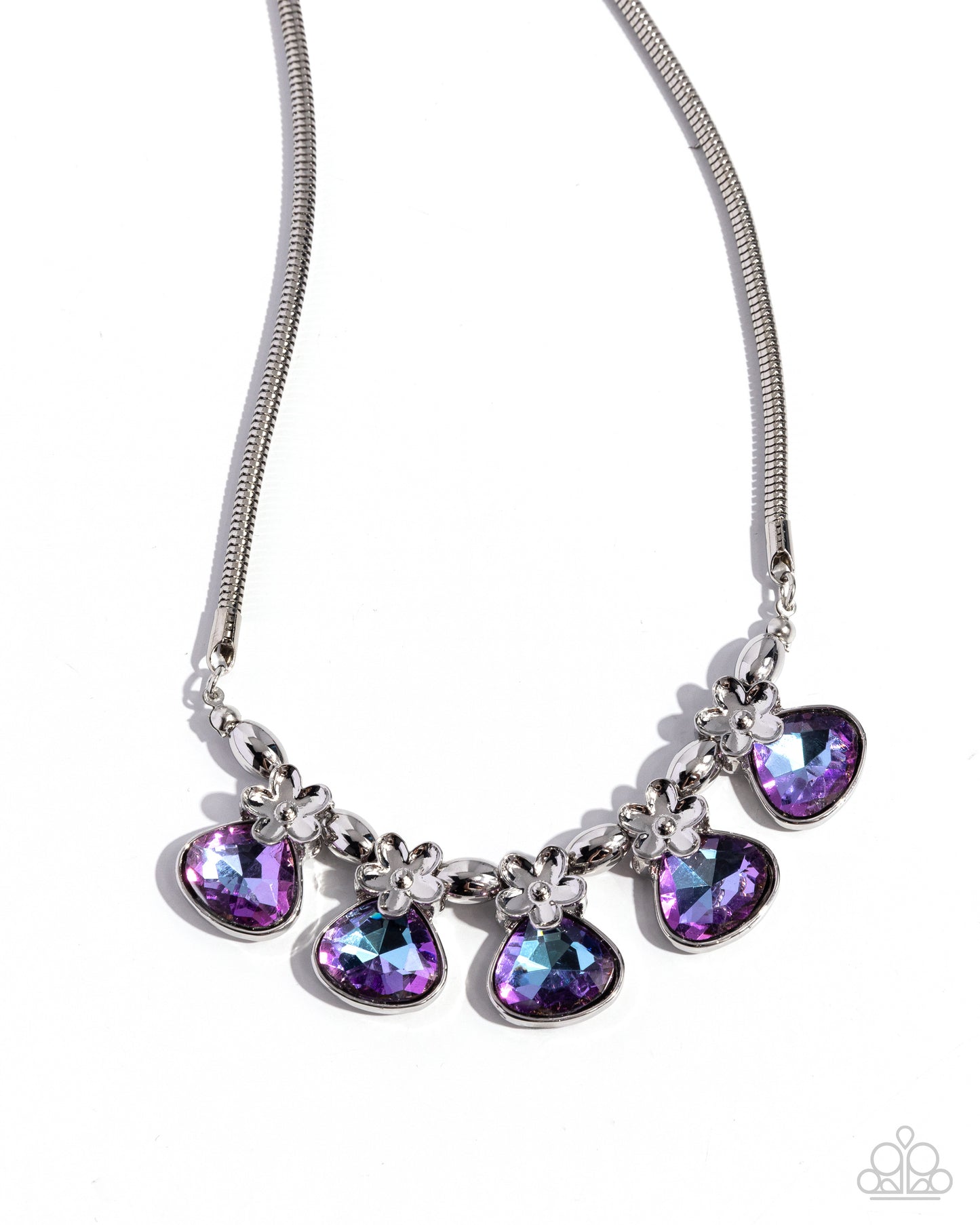 Paparazzi Accessories - Teardrop Tribute - Purple Necklace