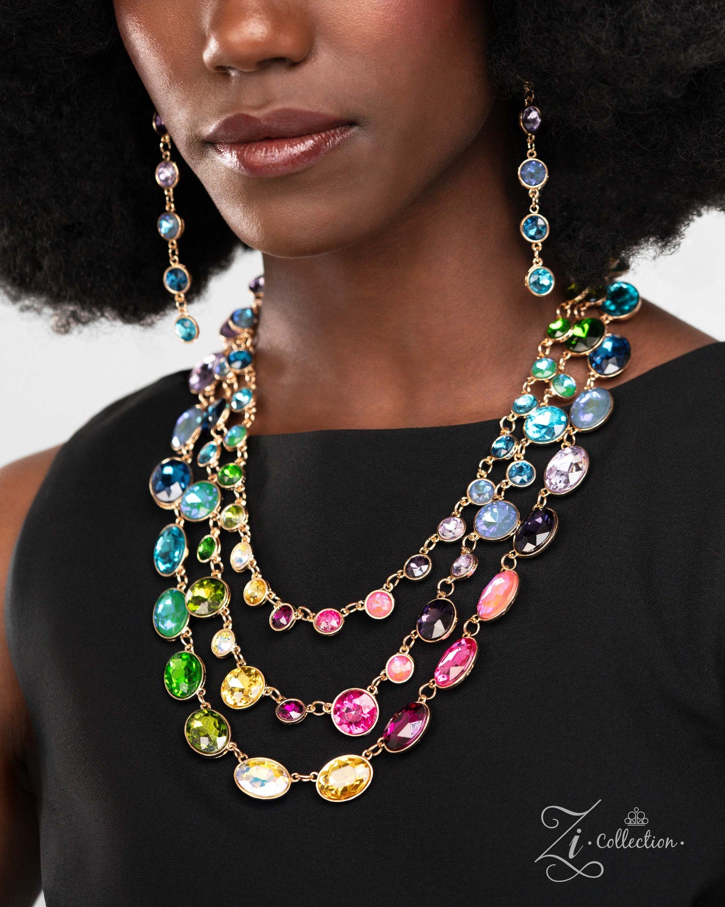 Paparazzi Accessories - Elated - Zi Necklace