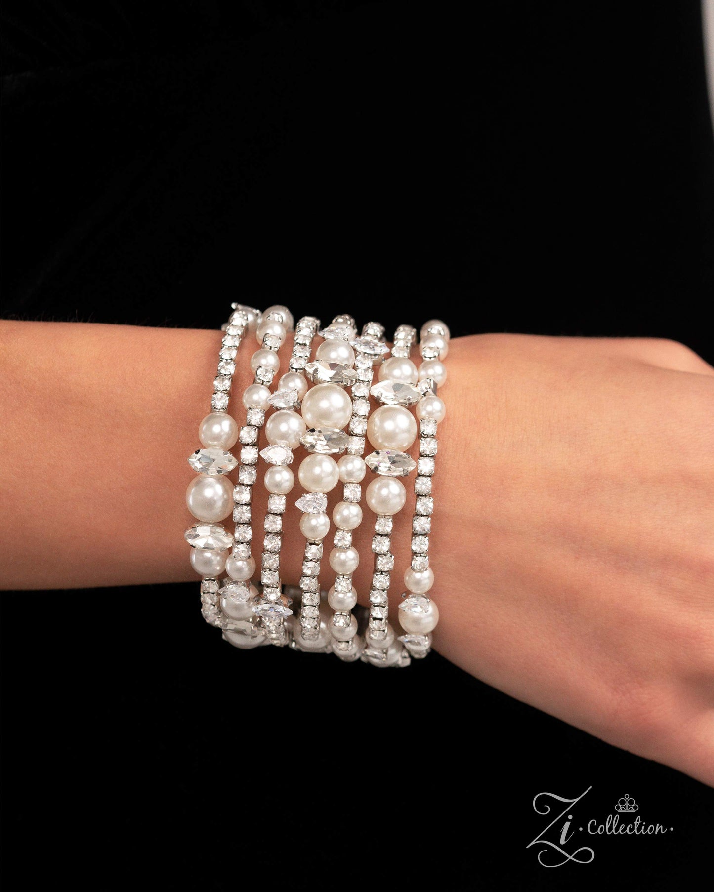 Paparazzi Accessories - Sentimental Value - White Bracelet