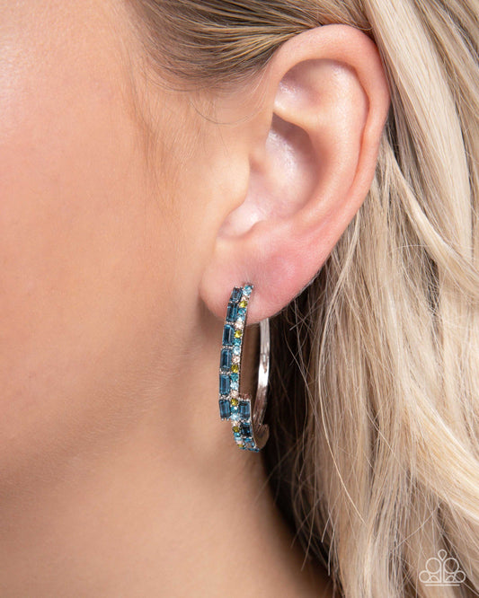 Paparazzi Accessories - Ritzy Reputation - Blue Earrings