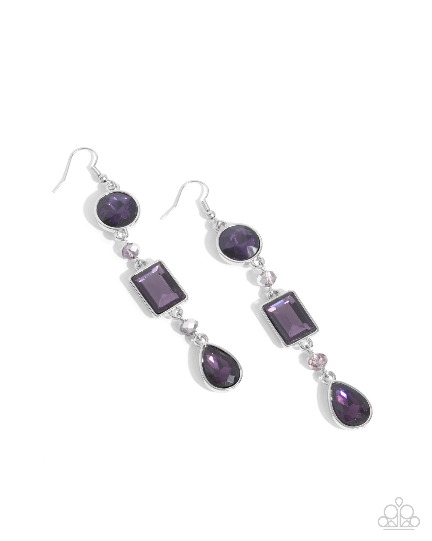 Paparazzi Accessories - Complete Charisma - Purple Earring