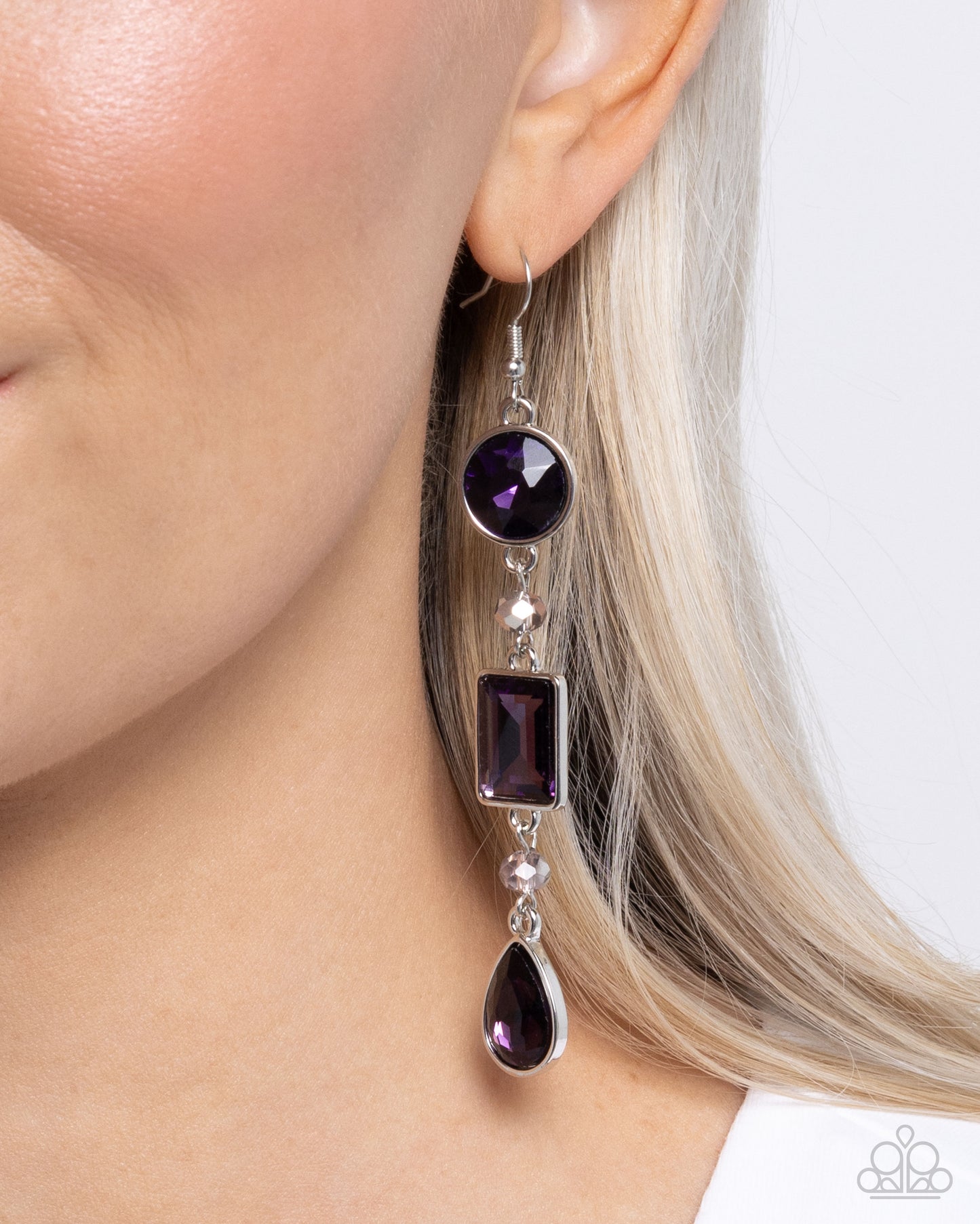 Paparazzi Accessories - Complete Charisma - Purple Earring