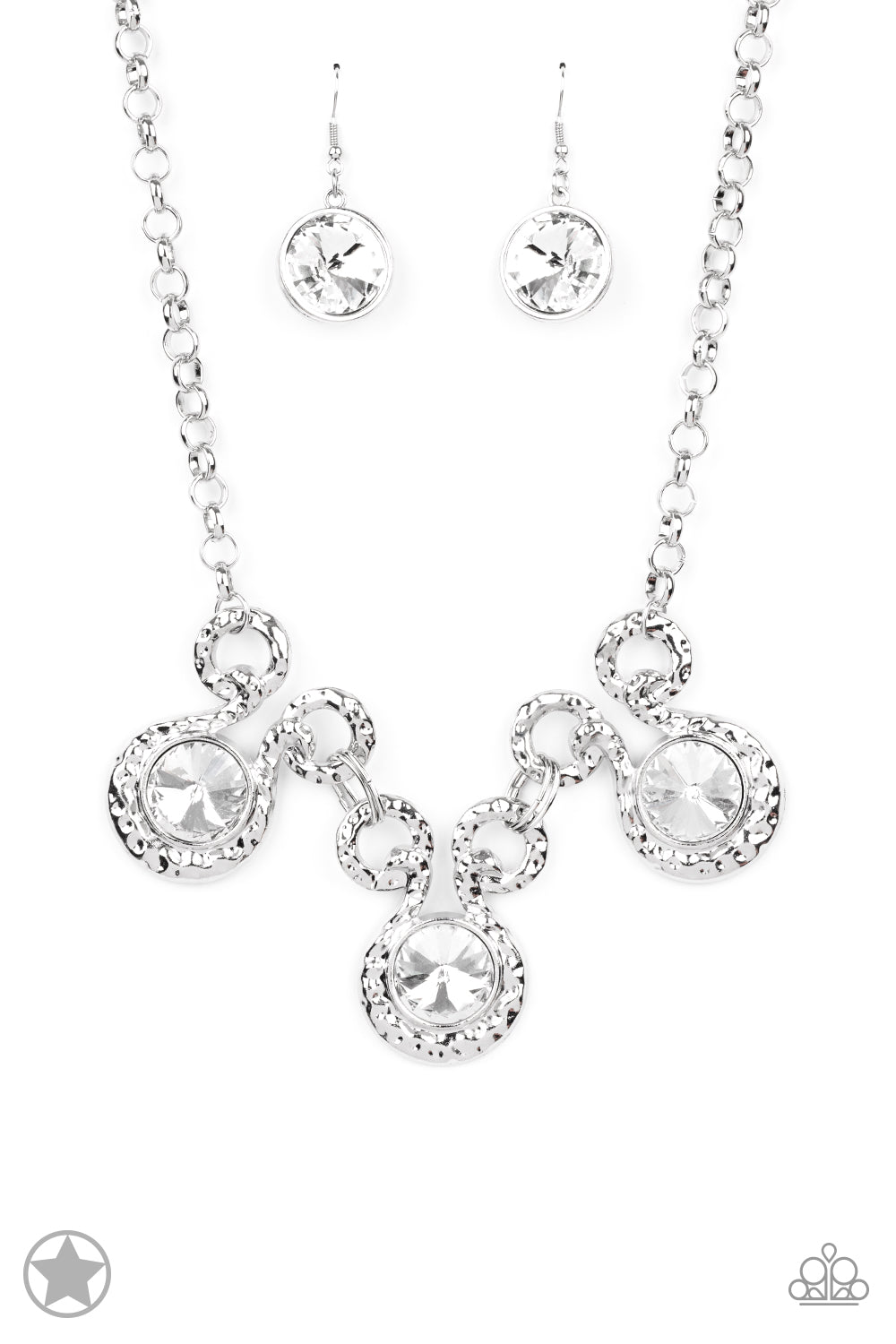 Paparazzi Accessories - Hypnotized - Silvern Necklace