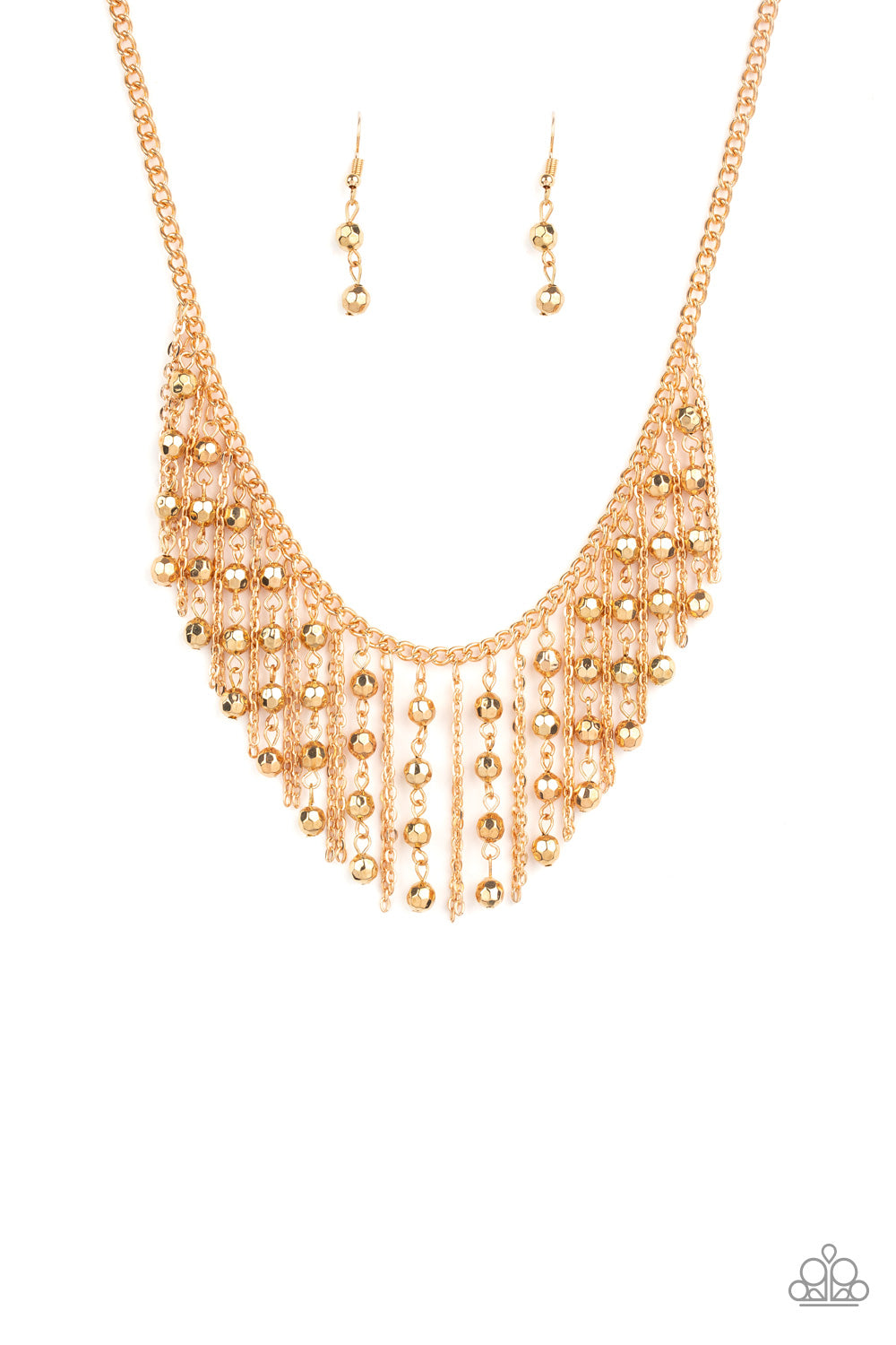 Paparazzi Accessories - Rebel Remix - Gold Necklace