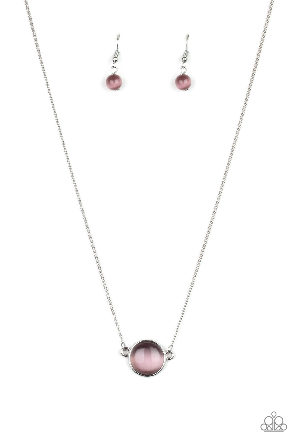 Paparazzi Accessories - Rose-Colored Glasses - Purple Necklace