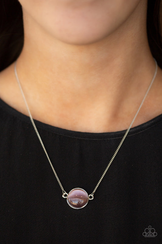 Paparazzi Accessories - Rose-Colored Glasses - Purple Necklace