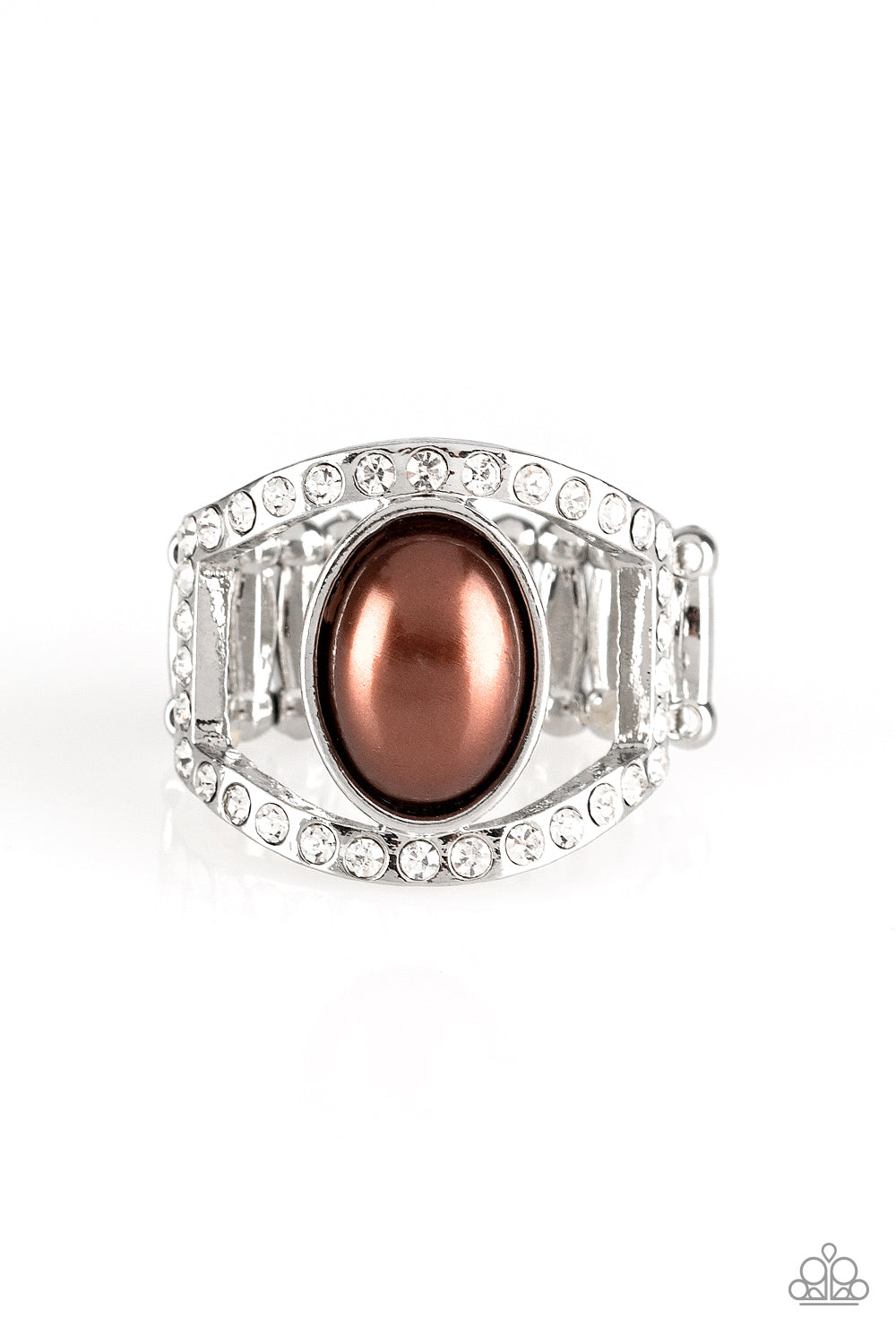 Paparazzi Accessories - Radiating Riches - Brown Ring