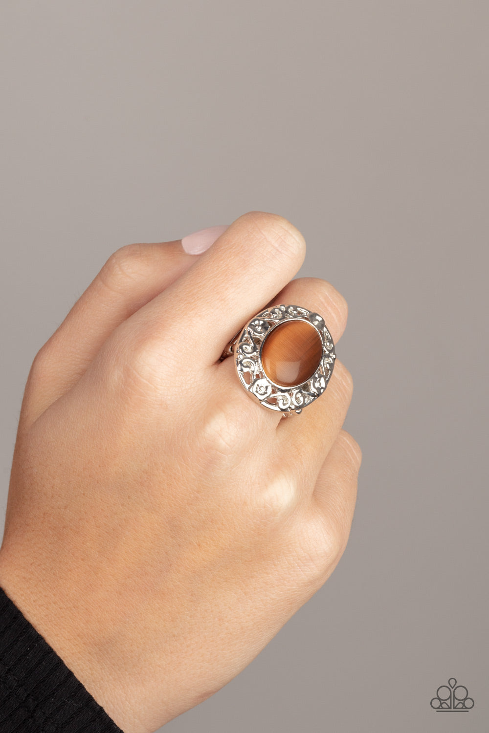 Paparazzi Accessories - Moonlit Marigold - Brown Ring