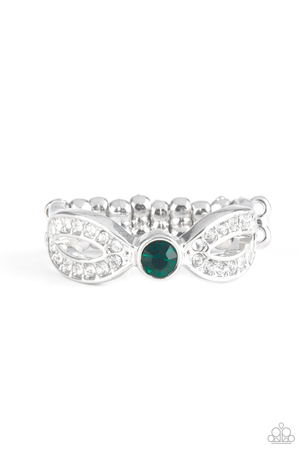 Paparazzi Accessories - Extra Side Of Elegance - Green Ring